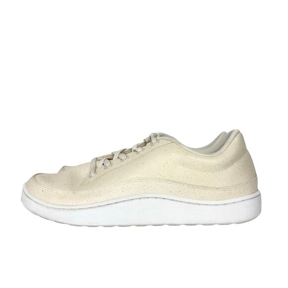 Allbirds Men Plant Pacer Lace Up Sneakers Faux Leather Upper Cream White Size 11 - Picture 1 of 14